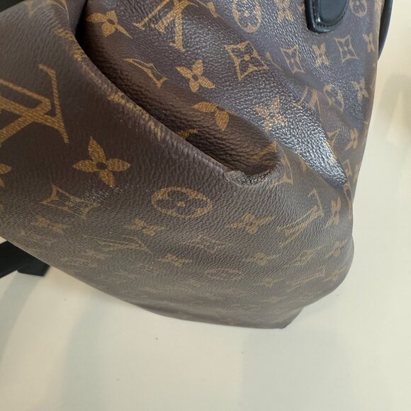 Louis Vuitton Monogram Flower Zipped Tote - MM size in Black Leather/trim - Picture 8 of 16